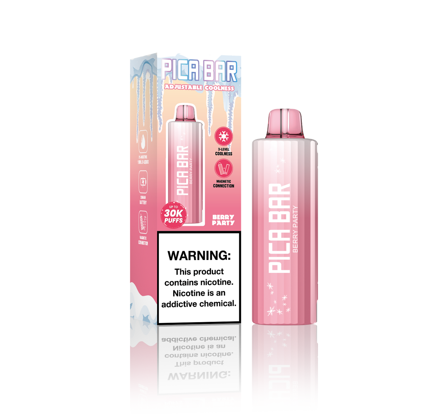 Assembled in USA | PICA BAR "TUNING" 30K Disposable POD - 30,000 Puffs