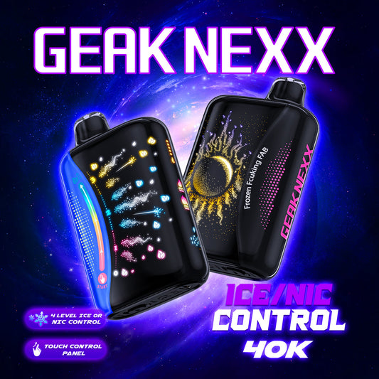 GEAK NEXX Nic/Ice Control 40K Disposable Device - 40,000 Puffs