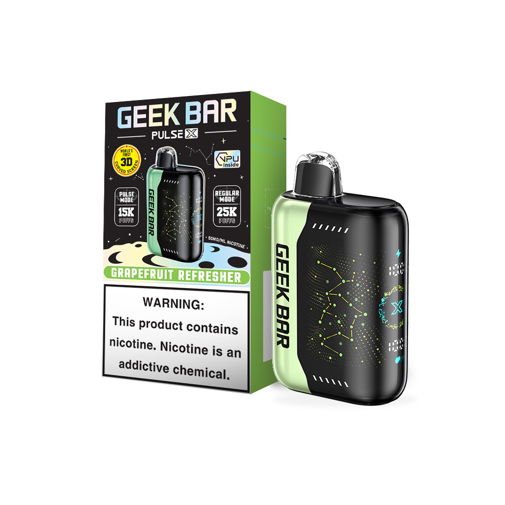 Geek Bar Pulse X 25K Puff Disposable Device – 25000 Puffs
