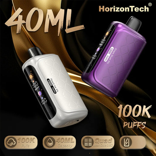 ⭐️TEXAS COMPLIANT ⭐️ | HorizonTech 100K Disposable Device - 100,000 Puffs