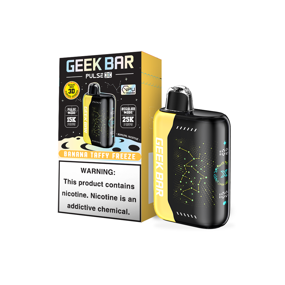 Geek Bar Pulse X 25K Puff Disposable Device – 25000 Puffs