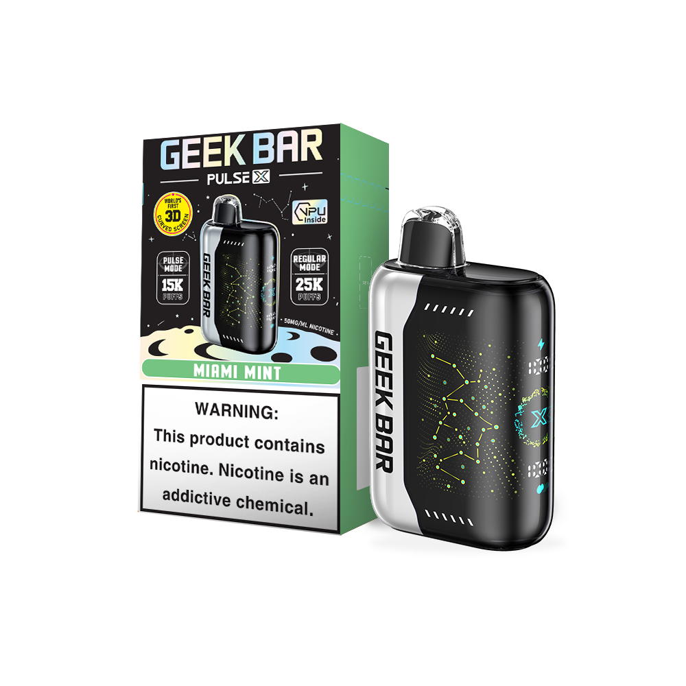 Geek Bar Pulse X 25K Puff Disposable Device – 25000 Puffs