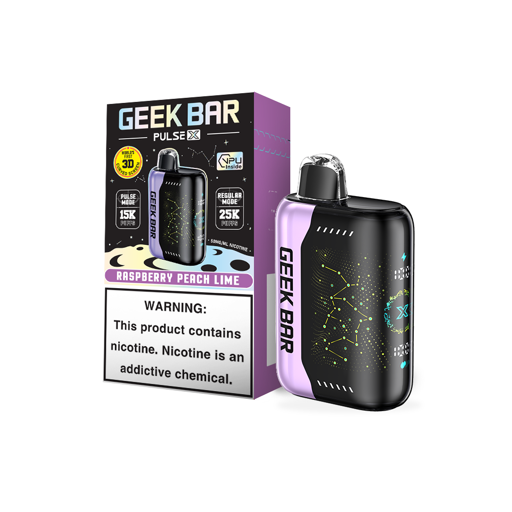 Geek Bar Pulse X 25K Puff Disposable Device – 25000 Puffs