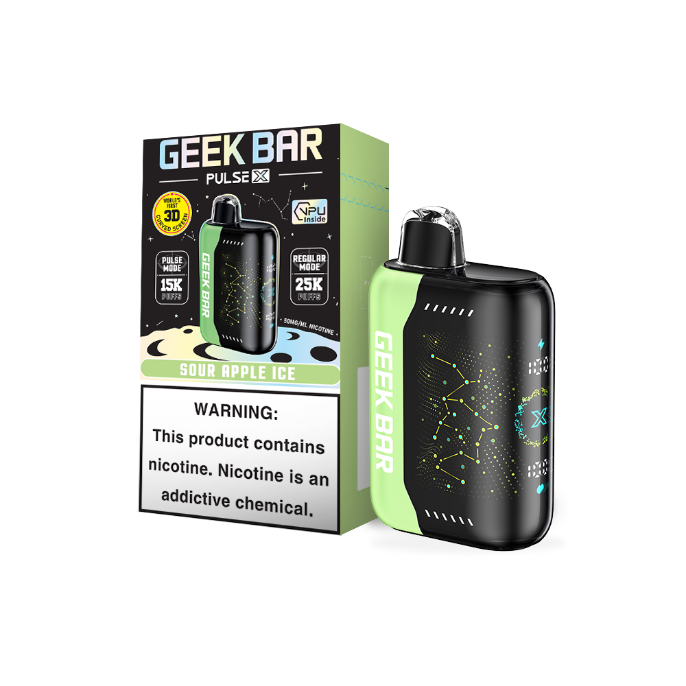 Geek Bar Pulse X 25K Puff Disposable Device – 25000 Puffs